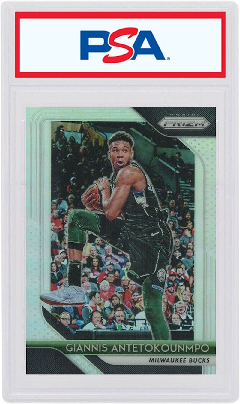 Giannis Antetokounmpo 2018 Panini Prizm Silver #296 (PSA or BGS Graded)
