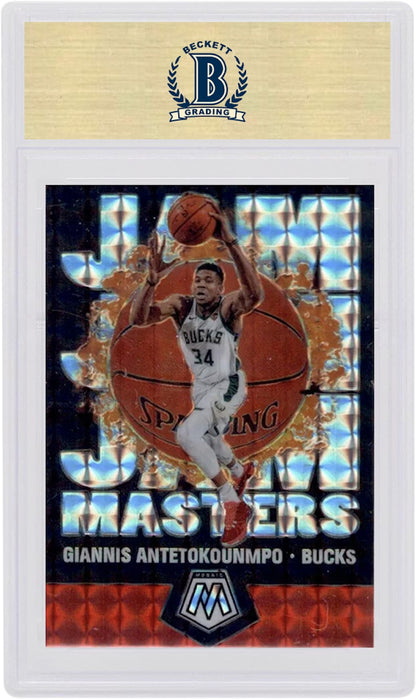 Giannis Antetokounmpo 2019 Panini Mosaic Jam Masters Mosaic #19 (PSA or BGS Graded)