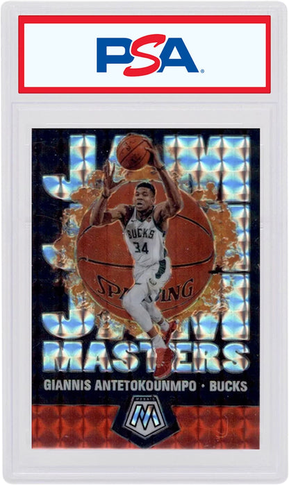 Giannis Antetokounmpo 2019 Panini Mosaic Jam Masters Mosaic #19 (PSA or BGS Graded)