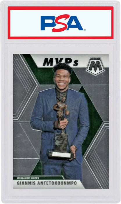Giannis Antetokounmpo 2019 Panini Mosaic MVP's #297