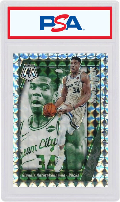 Giannis Antetokounmpo 2019 Panini Mosaic Swagger #9 (PSA or BGS Graded)