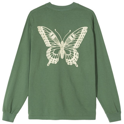 Girls Don't Cry Butterfly L/S T-shirt Forest