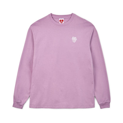 Girls Don't Cry Butterfly L/S Tee Lavender