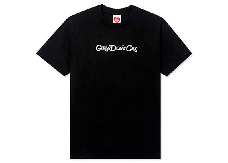 Girls Don't Cry GDC Angel Logo S/S T-Shirt Black