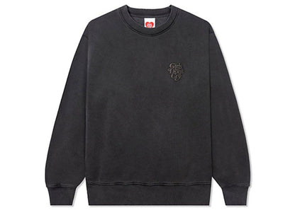 Girls Don't Cry GDC Logo Crewneck Sweatshirt Black