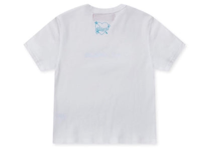 Girls Don't Cry GDC Logo S/S T-Shirt White Blue