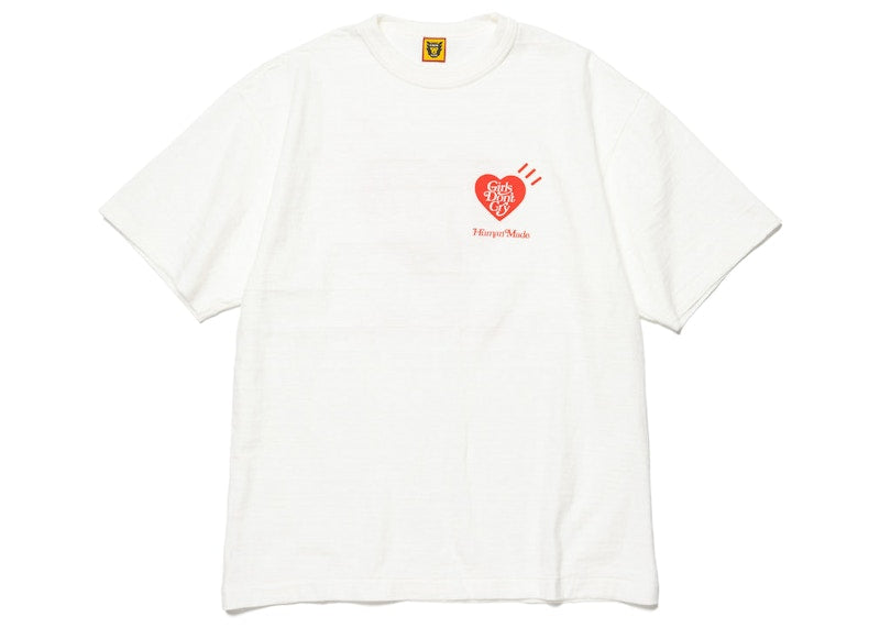 Girls Don't Cry GDC Valentine's Day Tee White