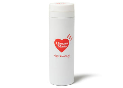 Girls Don't Cry GDC Valentine's Day Thermo Stainless 500ml Bottle White