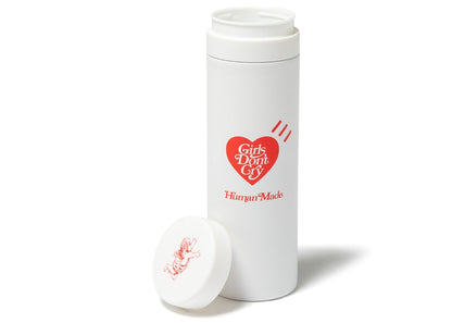 Girls Don't Cry GDC Valentine's Day Thermo Stainless 500ml Bottle White