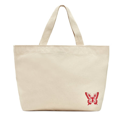 Girls Don't Cry Logo Tote Natural