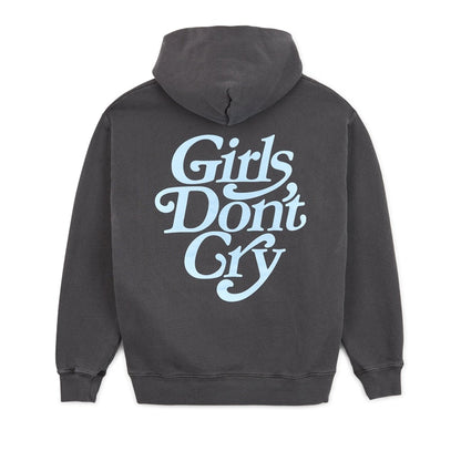 Girls Don't Cry Washed GDC Logo Hoodie Black/Blue