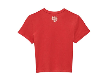 Girls Don't Cry x Cherry Angel Baby Tee Red