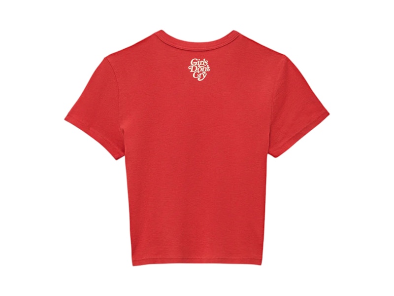 Girls Don't Cry x Cherry Angel Baby Tee Red
