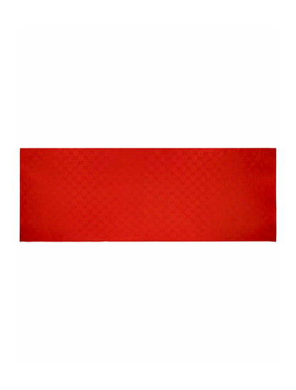 Givenchy 4G Baroque Jacquard Silk Scarf Vermilion
