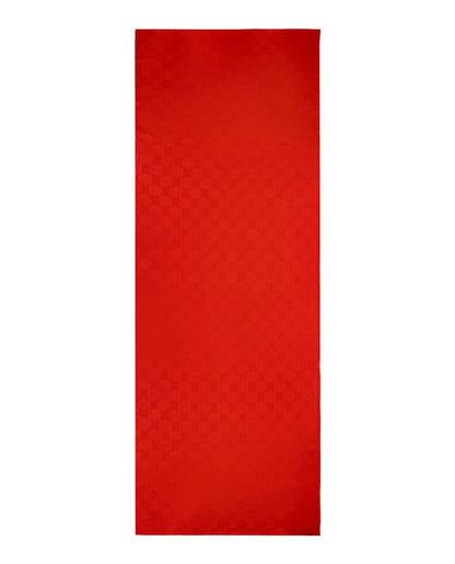 Givenchy 4G Baroque Jacquard Silk Scarf Vermilion
