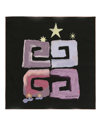Givenchy 4G Logo Bandana Black