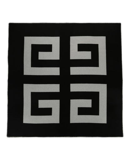 Givenchy 4G Logo Blanket Black/White