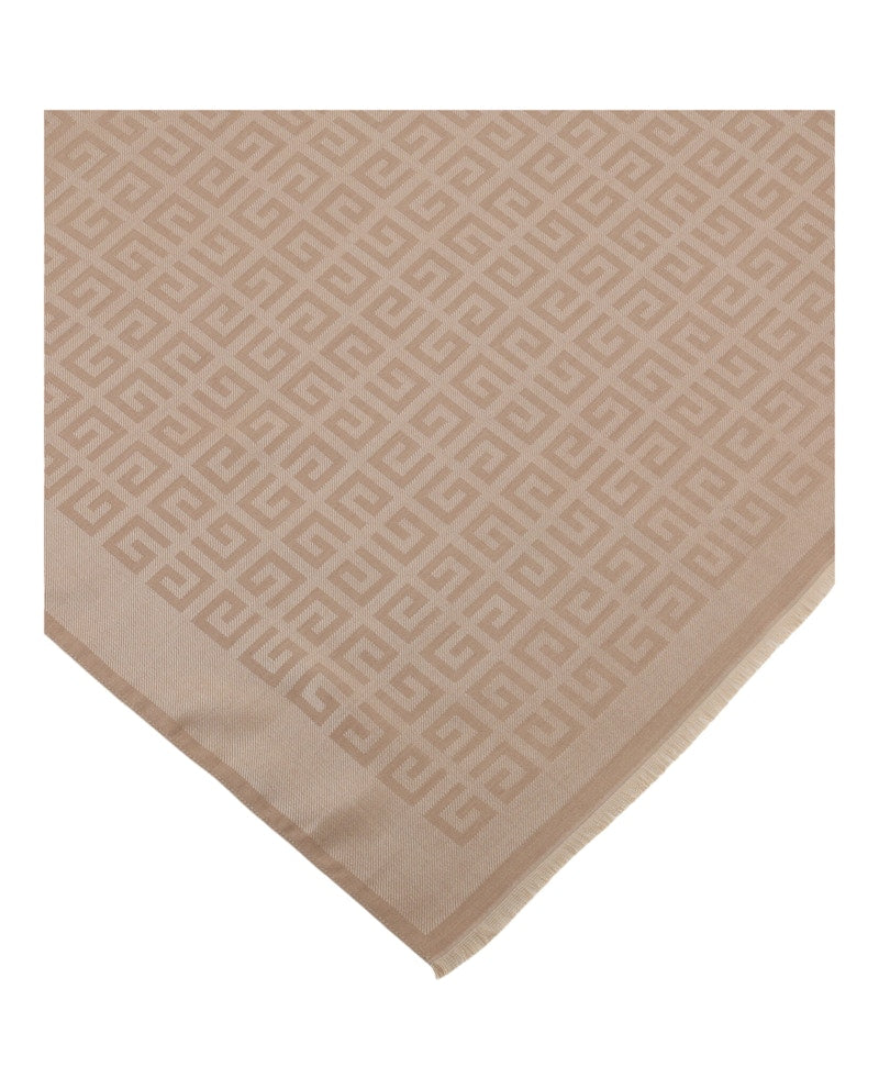 Givenchy 4G Logo Scarf Beige/Camel