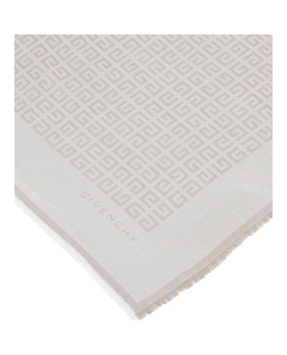 Givenchy 4G Logo Shawl Grey