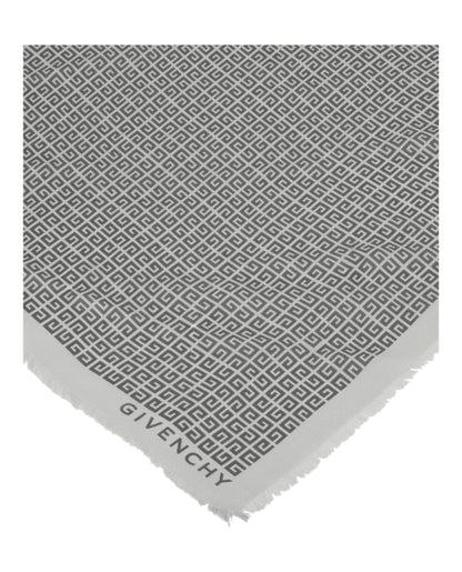 Givenchy 4G Logo Shawl Grey/Silver