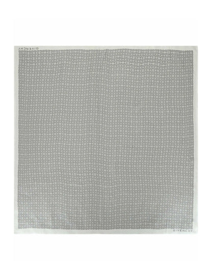 Givenchy 4G Logo Shawl Grey/Silver