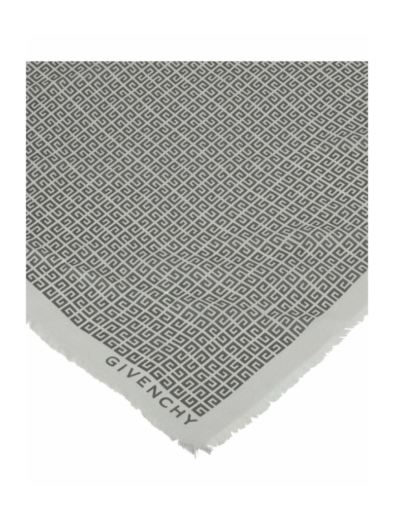 Givenchy 4G Logo Shawl Grey/Silver