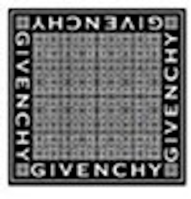 Givenchy 4G Logo Silk Scarf Black/White