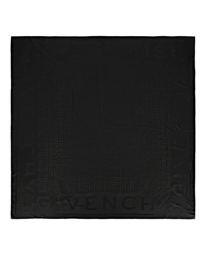 Givenchy 4G Logo Silk Shawl Black