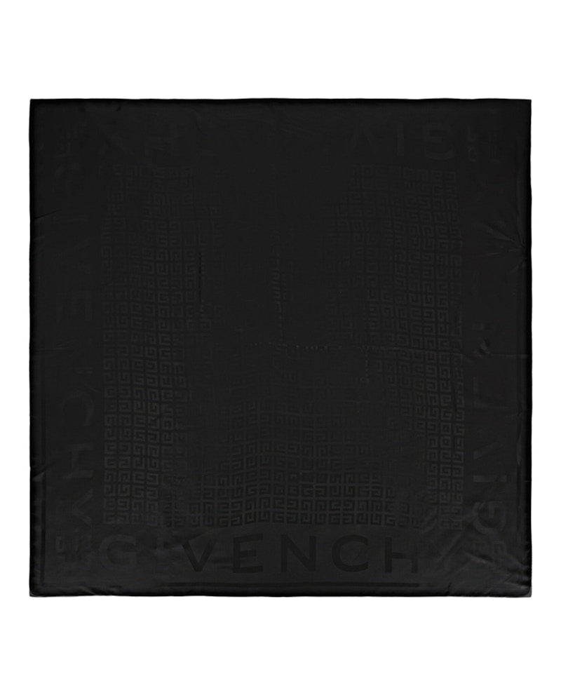Givenchy 4G Logo Silk Shawl Black
