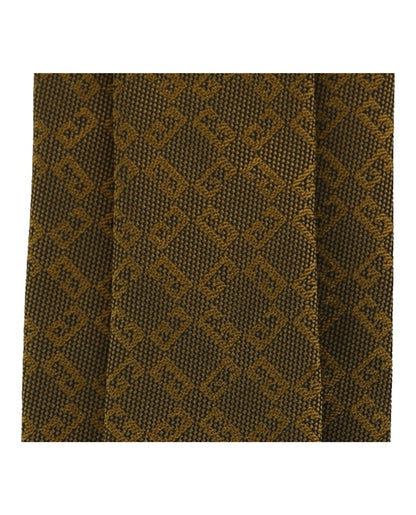 Givenchy 4G Monogram Silk Tie Gold