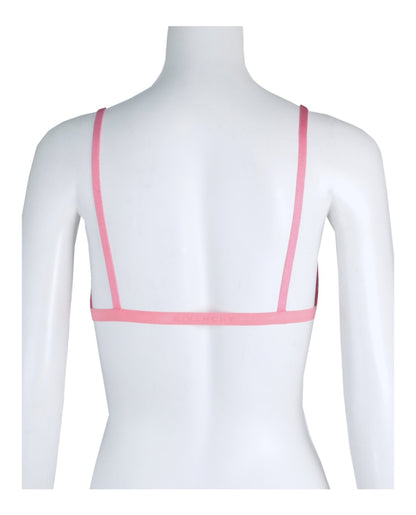 Givenchy 4G Monogram Triangle Bra Bright Pink