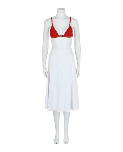 Givenchy 4G Monogram Triangle Bra Vermilion