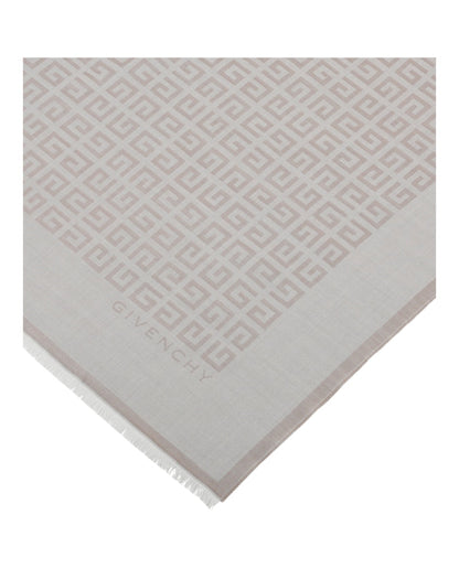 Givenchy 4G Oblong Scarf Grey