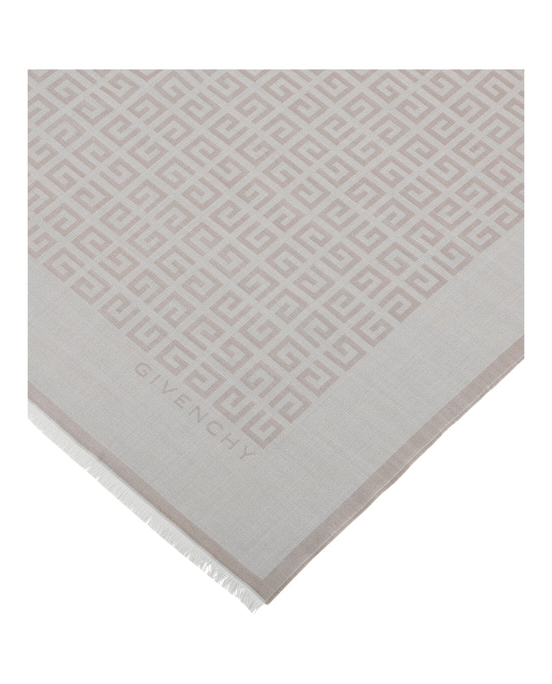 Givenchy 4G Oblong Scarf Grey
