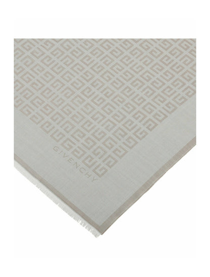 Givenchy 4G Oblong Scarf Grey