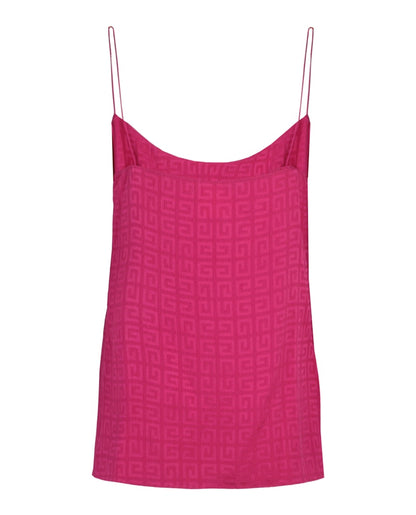 Givenchy 4G Silk Cami Fuchsia