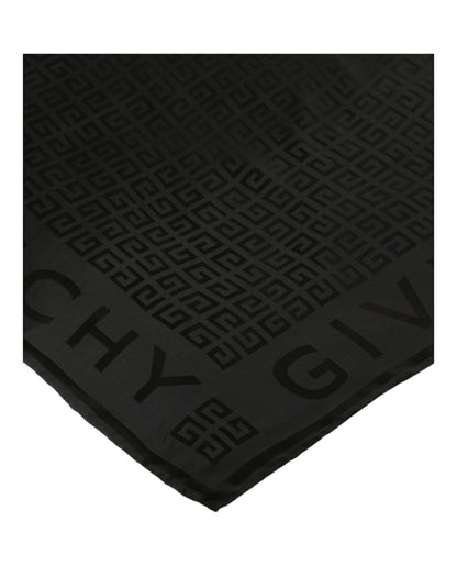 Givenchy 4G Silk Scarf Black