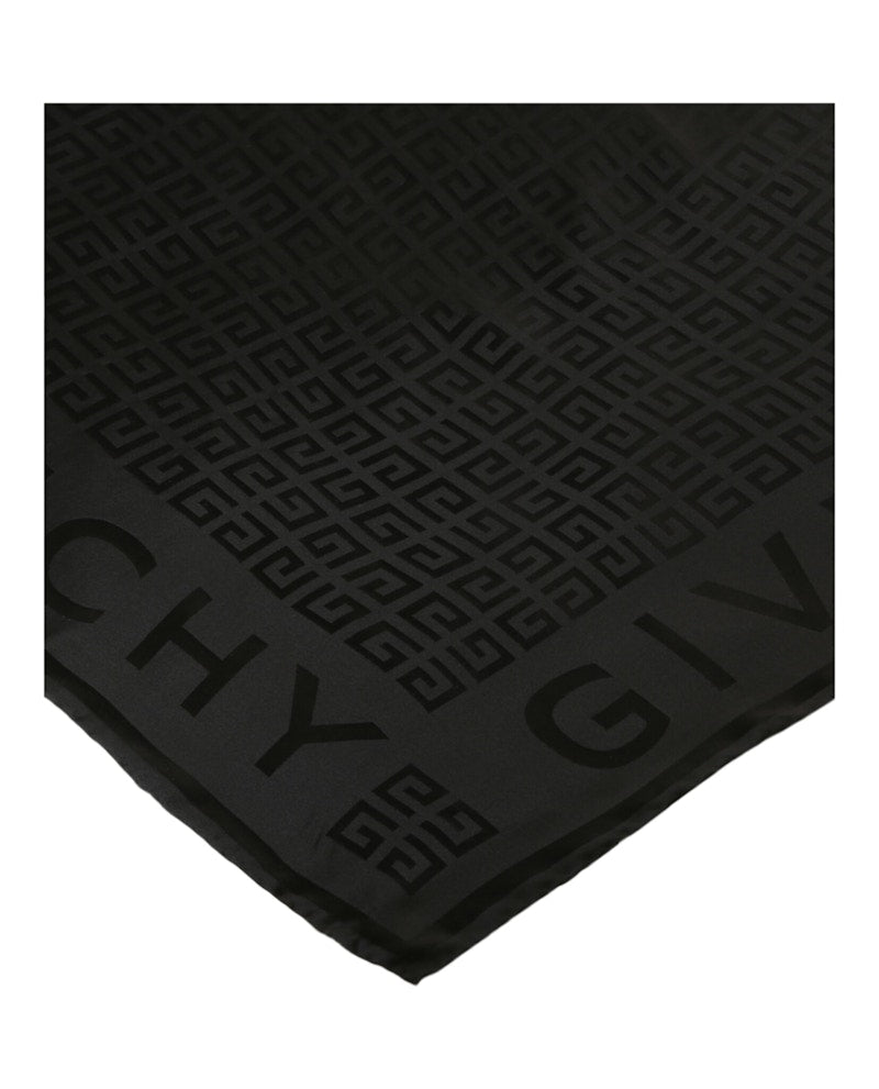Givenchy 4G Silk Scarf Black