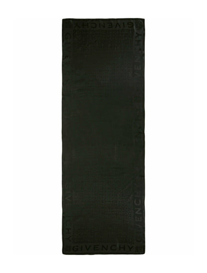 Givenchy 4G Silk Scarf Black