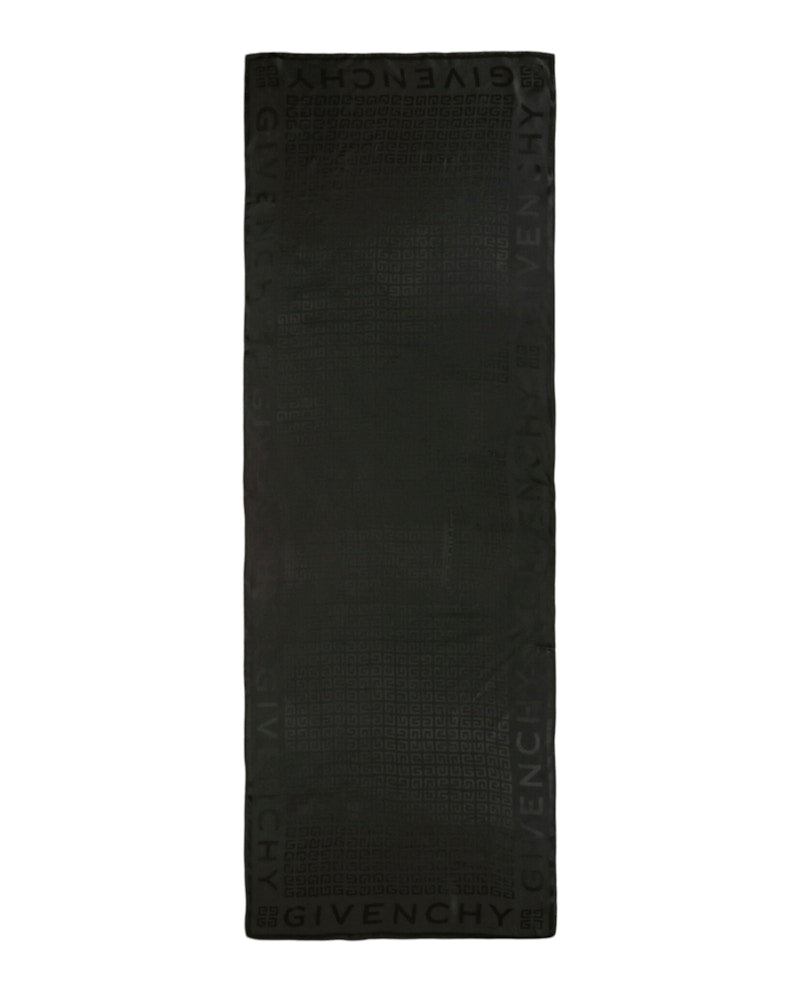 Givenchy 4G Silk Scarf Black