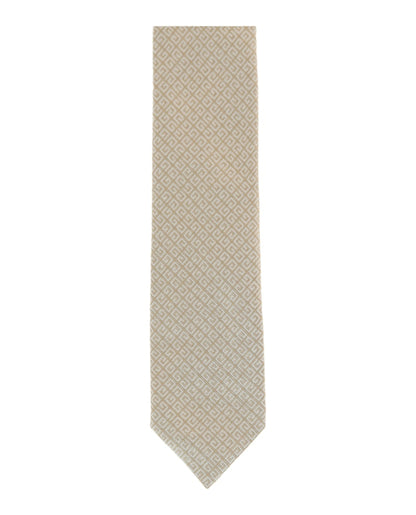Givenchy 4G Silk Tie Beige
