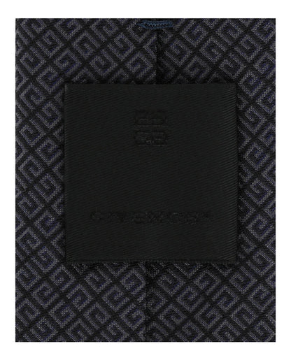 Givenchy 4G Silk Tie Black/Navy