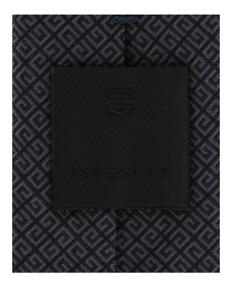 Givenchy 4G Silk Tie Black/Navy