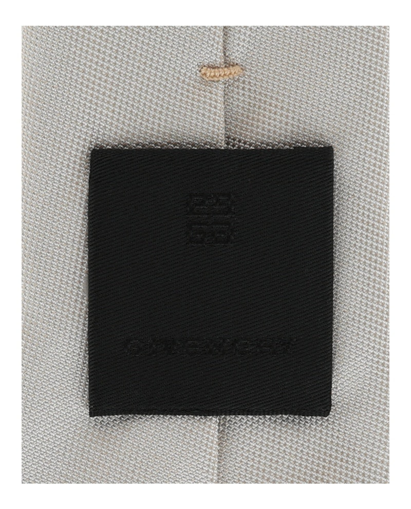 Givenchy 4G Silk Tie Clay/Black