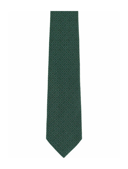 Givenchy 4G Silk Tie Dark Green