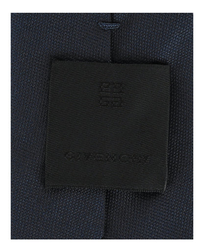 Givenchy 4G Silk Tie Navy