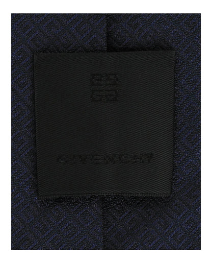 Givenchy 4G Silk Tie Navy/Blue