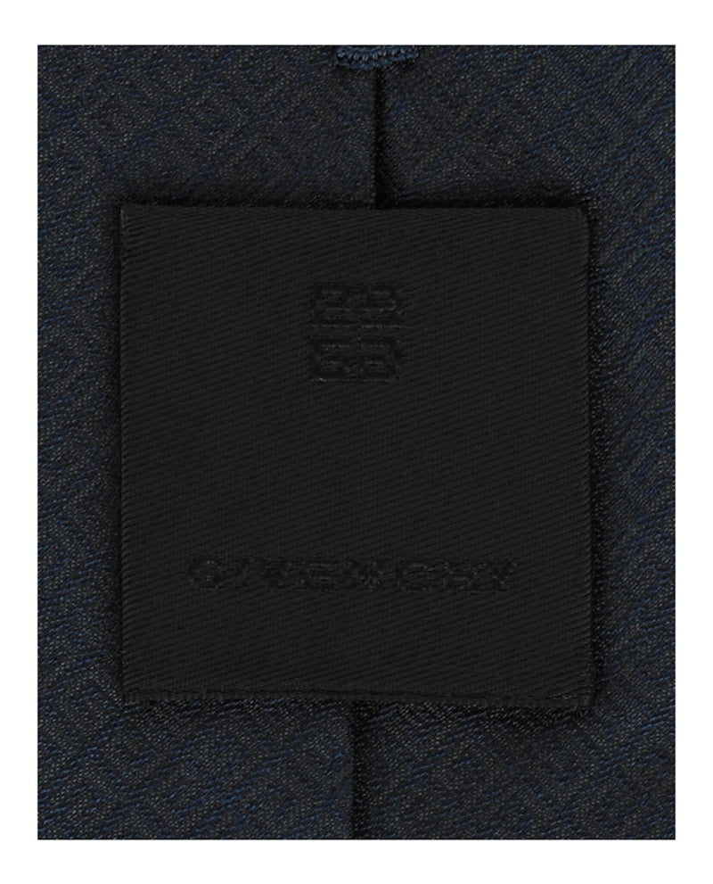 Givenchy 4G Silk Tie Navy/Navy