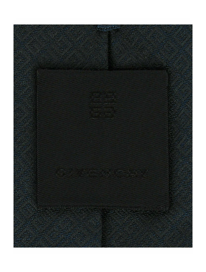 Givenchy 4G Silk Tie Navy/Navy