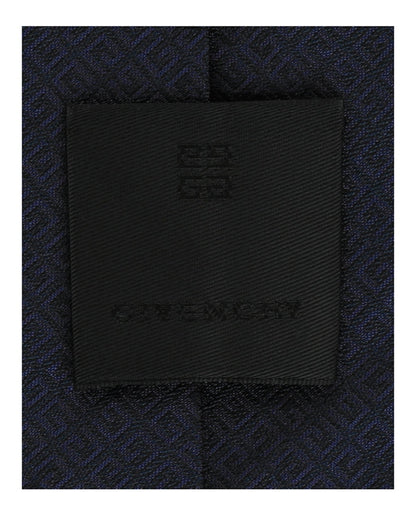 Givenchy 4G Silk Tie Navy